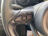 ステアリングスイッチで操作可能です。