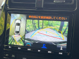 【パノラミックビューモニター】専用のカメラにより、上から見下ろしたような視点で360度クルマの周囲を確認することができます☆死角部分も確認しやすく、狭い場所での切り返しや駐車もスムーズに行えます。