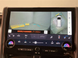 安全機能のバックモニター&全周囲モニターも装備です。