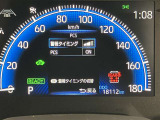 視認性の良いメ-タ-を採用しており、快適なドライブをサポ-トします♪
