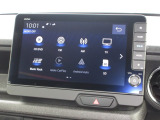 ナビゲーションは純正9インチメモリーナビ(LXU-242NBi)を装着しております。AM、FM、CD、DVD再生、Bluetooth、音楽録音再生、フルセグTVがご使用いただけます。