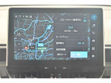 9インチディスプレイオーディオ。お手持ちのスマホを繋いでグーグルMAPなどを画面に映すことができます