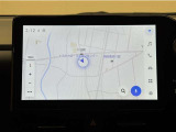 ナビ付きです。目的地を設定すれば、初めての場所でも簡単に行くことが出来ます。