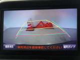 バックガイドモニターを装備しています、車庫入れもラクラクです。