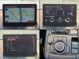 ナビゲーション、スマートフォンを接続してお好みのアプリやマップが使える「Apple CarPlay / Android Auto」に対応した高精細ディスプレイ。音楽再生やハンズフリー通話も可能です。