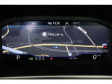 大型ディスプレイによるデジタルメータークラスター付車両です。パネル正面に車両情報やナビゲーションが映し出され目線を変えず目的地まで安心したドライビングが出来ます。