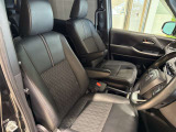 運転する人の体をしっかり支えるシート!