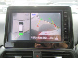 アラウンドビュー☆空から見下ろすような視点で、スムーズな駐車と安全確認をサポート!運転の心強い味方になってくれます♪