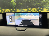 【360&deg;ビューモニター】専用のカメラにより、上から見下ろしたような視点で360度クルマの周囲を確認することができます☆死角部分も確認しやすく、狭い場所での切り返しや駐車もスムーズに行えます。