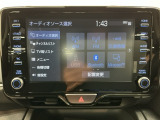 【メモリーナビ】目的地まで分かりやすく導いてくれます。※こちらのナビは社外品の為保証対象外となります。初期動作保証もございません。