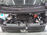 自慢のエンジンはパワードbyHONDAです。精度とバランスにこだわって、低回転からスムースなパワーを発揮します。
