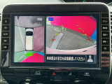 もうお馴染み!車の周りが見れるアラウンドビューモニター!