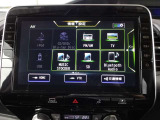 CD・DVDビデオ再生・AM・FM・TV・bluetoothがお客様のドライブのサポートを致します。