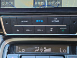 AUDIOや現在地などをワンタッチで操作できる専用パネル。物理ボタン式で、走行中でも直感的に扱いやすい設計です。