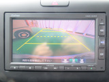 リヤカメラを装備しています。駐車時や後退時に後方を確認出来て便利です。