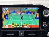 ドライブの休憩時に地デジやDVDの視聴が可能です