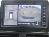 車を真上から画面で確認出来るアラウンドビューモニター♪画面を見ながら車庫入れが非常に楽になります!