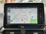 純正の大画面9インチメモリーナビ搭載ですよ。