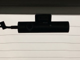 後方にもドライブレコーダー(社外品)のカメラが付いています。前後両方でお車の周りを監視・記録いたします。