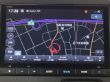 ナビゲーションはフルセグTV、インターナビ対応のGathers純正メモリーナビを搭載しています。Bluetoothオーディオ機能がありますので、スマートフォンなどの音楽も再生できます。