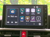 【9インチ ディスプレイオーディオ】大画面ディスプレイへお持ちのスマートフォンと連携して、ナビやbluetoothでの音楽再生が可能です♪デザインはもちろん操作性も良好!別途ナビ機能の取付可能です♪