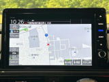 人気の大型10インチナビを装備。存在感のある大画面はインパクト大!ナビ利用時のマップ表示は見やすく、テレビやDVDは臨場感がアップ!いつものドライブがグッと楽しくなります♪