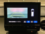 バックでの車庫入れも安心です!リアカメラが付いているバックモニター付のナビを装備しております。バンパーについているソナーや、操作線もついており距離感も画面から確認できます。