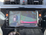 アラウンドビューモニター 駐車場での車庫入れや狭い道路での走行にカメラで確認が出来るので安心です。