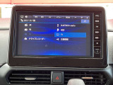 ナビゲーション+AV 2画面表示(デュアルウィンドウ)、地デジTV、FM/AM、microSDカード、Bluetooth Audio、純正9インチ大型ナビです。