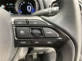 前方の車との車間を設定し、スピードを上げたり緩めたりを自動で行ってくれる追尾式の「レーダークルーズ」。上級装備の一つです!高級車にしかつかない嬉しい機能です。