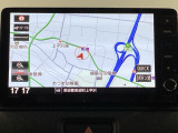 ワイド画面のナビゲーションはフルセグTV、インターナビ対応のGathers純正メモリーナビを搭載しています。Bluetoothオーディオ機能がありますので、スマートフォンなどの音楽も再生できます。