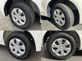 155/80R13 ホイールキャップ仕様です。