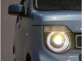 ヘッドライトはLEDなので自分からはもちろん、相手からも視認しやすくなっています。