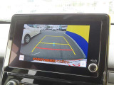 車庫入れもお任せのバックカメラ付き!