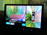 【マルチビューカメラシステム】専用のカメラにより、上から見下ろしたような視点で360度クルマの周囲を確認することができます☆死角部分も確認しやすく、狭い場所での切り返しや駐車もスムーズに行えます。