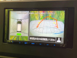 【アラウンドビューモニター】専用のカメラにより、上から見下ろしたような視点で360度クルマの周囲を確認することができます☆死角部分も確認しやすく、狭い場所での切り返しや駐車もスムーズに行えます。