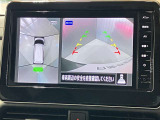 【アラウンドビューモニター】車を上から見下ろしているかのような映像で周囲の状況がひと目で確認、狭い駐車場に駐車するときも安心です♪♪障害物などがあると警告音がなりますので安心して駐車が出来ます★
