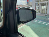 後側方車両検知警報機能付きドアミラー!(BSW)