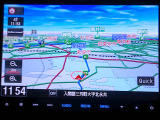 ナビゲーションももちろん装備。多彩な機能で快適ドライブをアシスト。オーディオ機能も充実していますね。