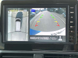 アラウンドビューモニター装備!空から見ているような映像によって不慣れな場所での車庫入れや縦列駐車等はもちろん狭い道でのすれ違いも安心♪