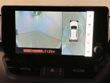 複数のカメラの映像をもとに、クルマを真上から見ているような映像をドライバーに提供し駐車をサポートする機能です。