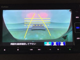 バックでの車庫入れも安心です!リアカメラが付いているバックモニター付のナビを装備しております。操作線もついており距離感も画面から確認できます。