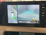 【アラウンドビューモニター】車を上から見下ろしているかのような映像で周囲の状況がひと目で確認、狭い駐車場に駐車するときも安心です♪