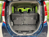 普段のお買い物や通勤、送迎等に十分な荷室スペースを確保しております。セカンドシートを倒すと、大きな荷物の積載も可能です♪