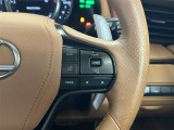 前方の車との車間を設定し、スピードを上げたり緩めたりを自動で行ってくれる追尾式の「レーダークルーズ」。上級装備の一つです!高級車にしかつかない嬉しい機能です。