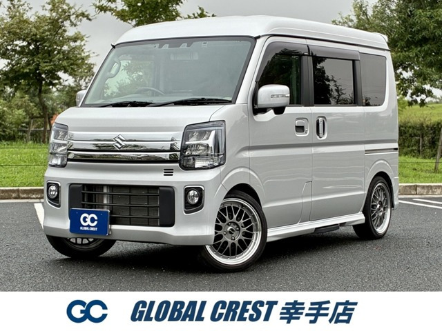 エブリイワゴン PZターボスペシャル ハイルーフ 1年保証 運転支援 ハイルーフ ロ-ダウン