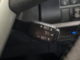【クルーズコントロール】高速道路もラクラク走行。アクセルを離しても一定速度で走行ができ、長距離運転時の負担を軽減!加速・減速も簡単なスイッチ操作で調整できます。