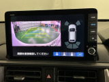 バックモニター付きで車庫入れも安心【カメラアングルは3パターンから選べます】知らない道でも安心して楽しくお出かけができます