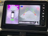 【アラウンドビューモニター】車を上から見下ろしているかのような映像で周囲の状況がひと目で確認、狭い駐車場に駐車するときも安心です♪