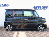 スペーシアカスタム ハイブリッド(HYBRID)  XSターボ メーカー9型ナビ フルセグ カー...